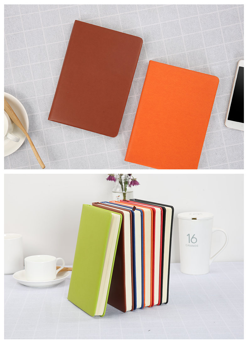 萨搏(sabo) 精装本 欧式带花 记事本平装本 商务办记事本定制公司logo