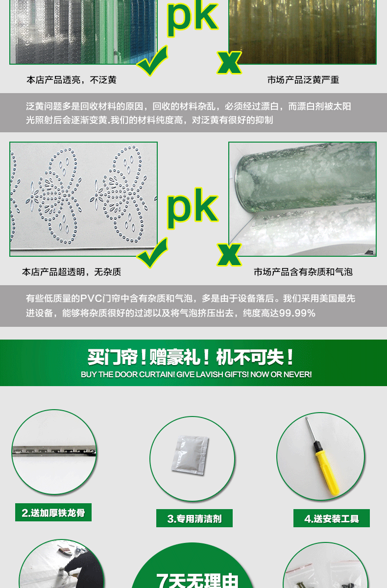 
                                                            瑞帝（RUIDI） PVC软门帘夏季防蚊门帘塑料皮门帘防蚊子门帘防蝇帘子夏天软玻璃 定制 透明 厚1.2                