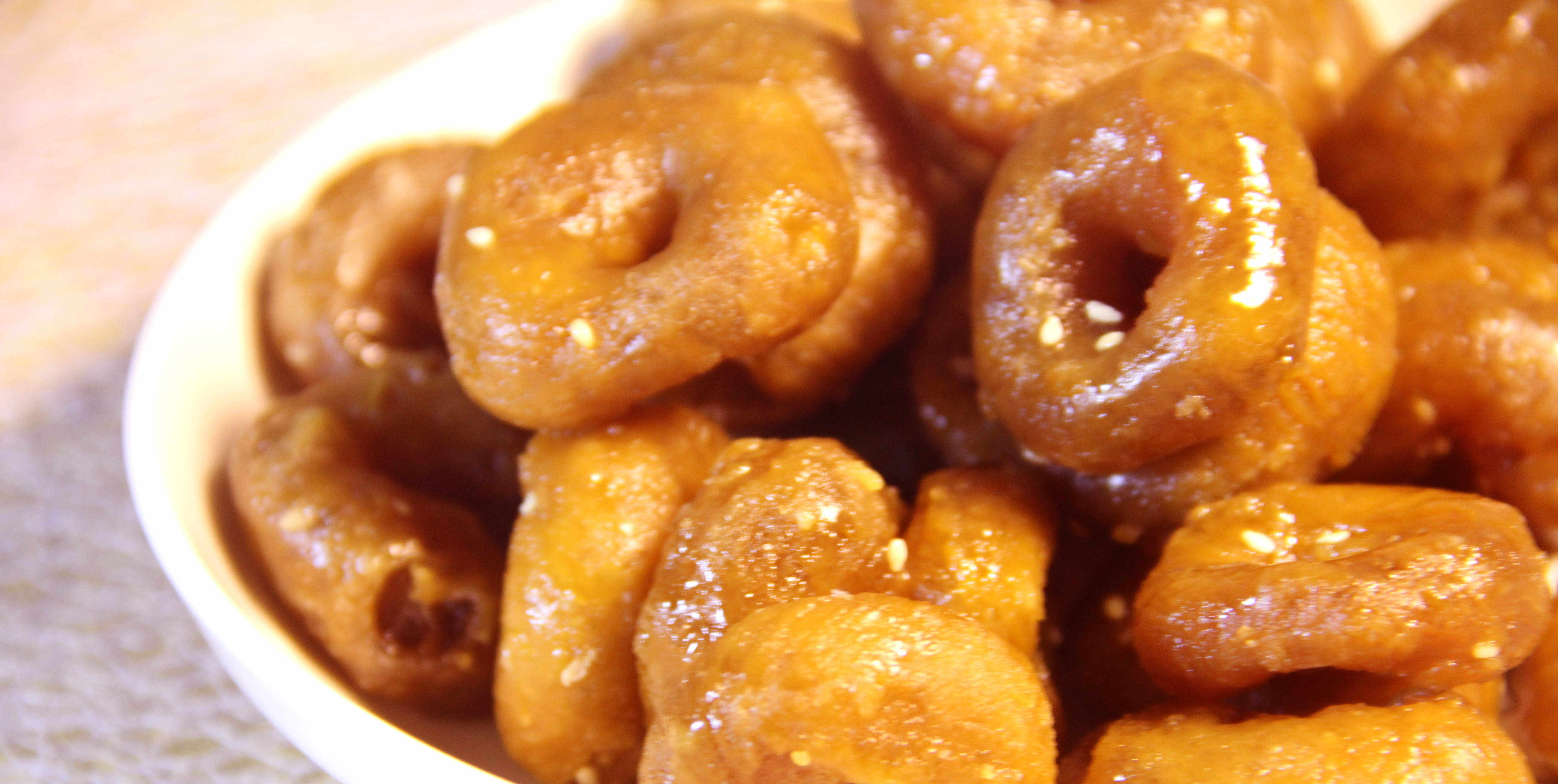 五杀 云南陆良特产小吃油撒子 麻依馓子 糖馓子 麻衣水馓子 500g五袋