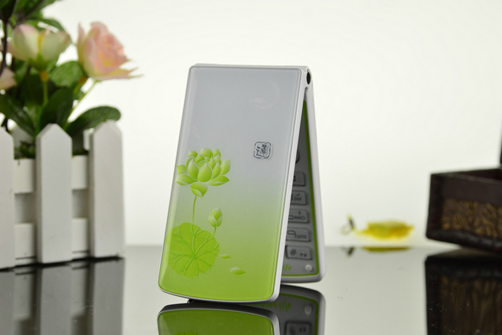 金亮典（GIOLED）LD108C 移动联通2G手机 粉红色