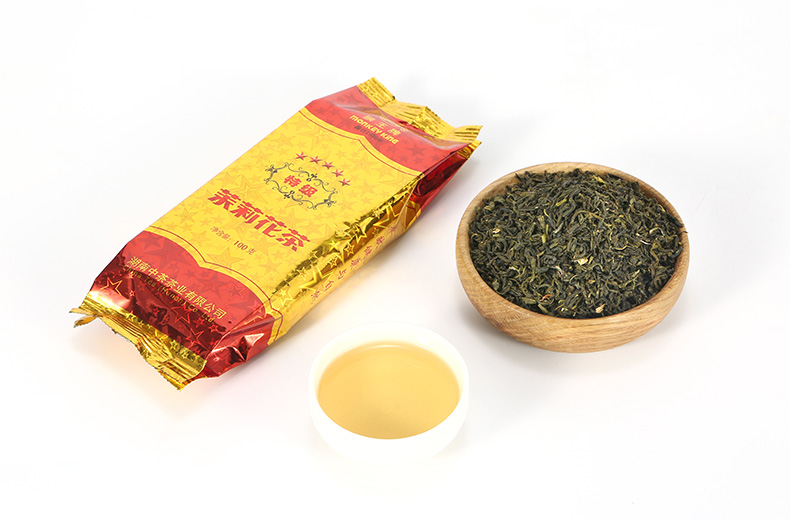 中茶猴王花茶茶叶茉莉花茶五星特级袋装100g