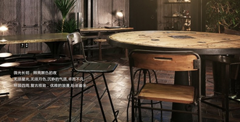 梦晗灯具 欧式复古铁艺餐厅楼梯过道灯饭厅吧台咖啡厅 酒吧吊灯 客厅卧室吊灯Q8025 白色配爱迪生灯泡