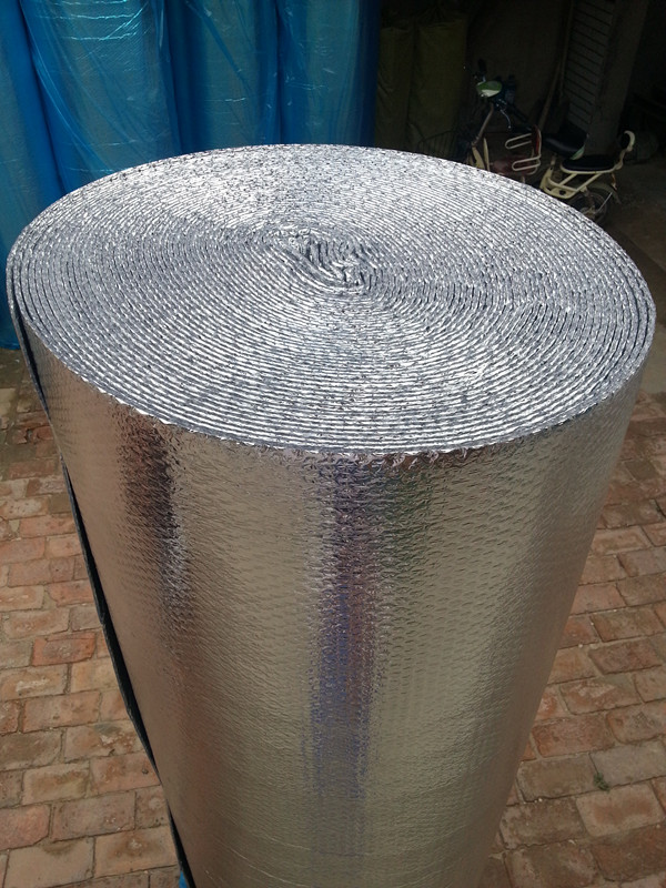 京兰双面铝箔气泡隔热膜防晒防潮铝膜保温膜隔热材料屋顶房顶反射膜粘