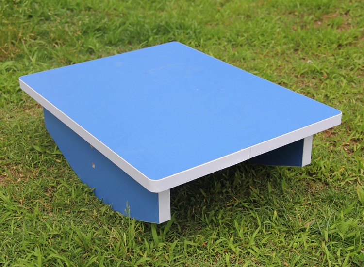 平衡板 儿童玩具木制健身平衡台幼儿园训练器材 平衡台豪华版(桔色)