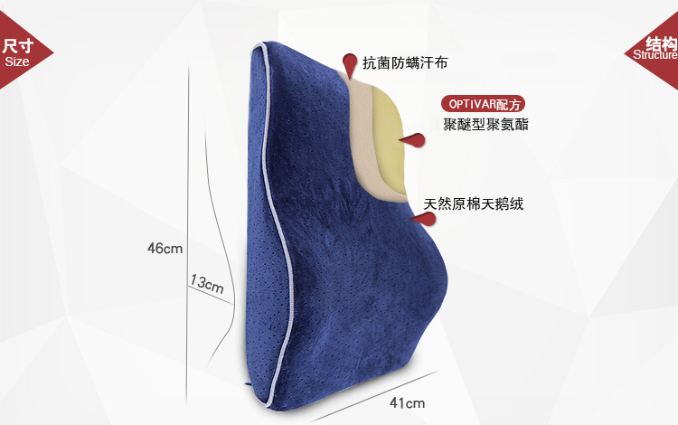 
                                        那一家 汽车座位靠垫 腰椎靠背 车用护脊腰靠 护腰靠枕 保健背垫腰垫 慢回弹太空记忆棉腰枕 奶茶棕                