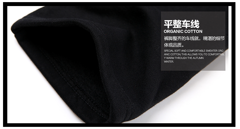 徽格儿2016春季新款时尚女装运动服休闲套装宽松套头卫衣韩版中学生女春装两件套 黑色 M