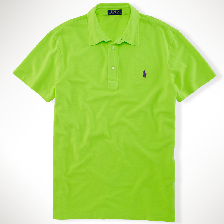保罗拉夫劳伦(polo ralph lauren)经典款 男士轻质纯棉短袖t恤 polo衫