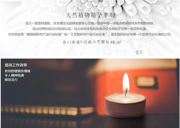 2盒18只包邮金王浪漫欧式香薰蜡烛2盒 无烟去异味铝壳茶蜡香薰炉用基础蜡 深绿色-绿茶9只装