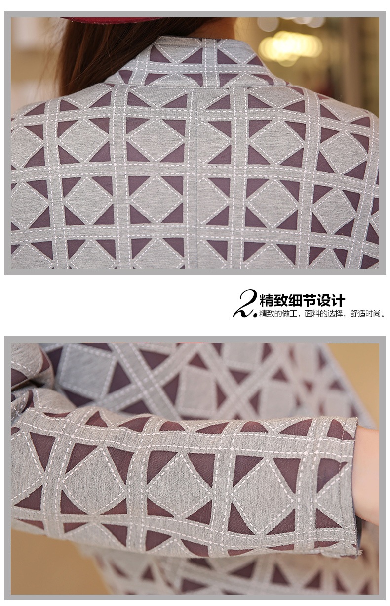 吉禾伊嘉2015年秋季新款韩版女士修身显瘦中长款长袖立领轻薄款外套风衣、 紫色 2XL