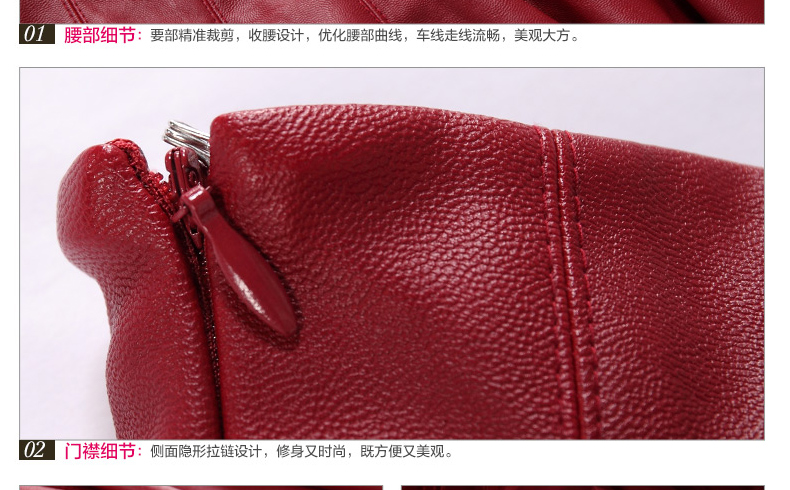DuoYi/朵以2015秋装新款高腰皮裙半身裙蓬蓬裙百褶A字裙30TQ62752 黑色 S
