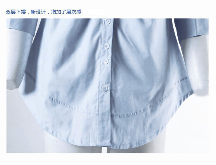 mineeor 2016春夏新款衬衫夏短袖  纯色时尚休闲百搭潮薄衬衫女 G-166 M