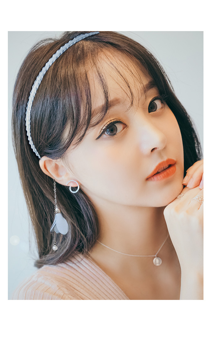 魅力宠儿发箍可爱萌萌韩国甜美假耳环耳坠发带头饰森女系头箍压发清新