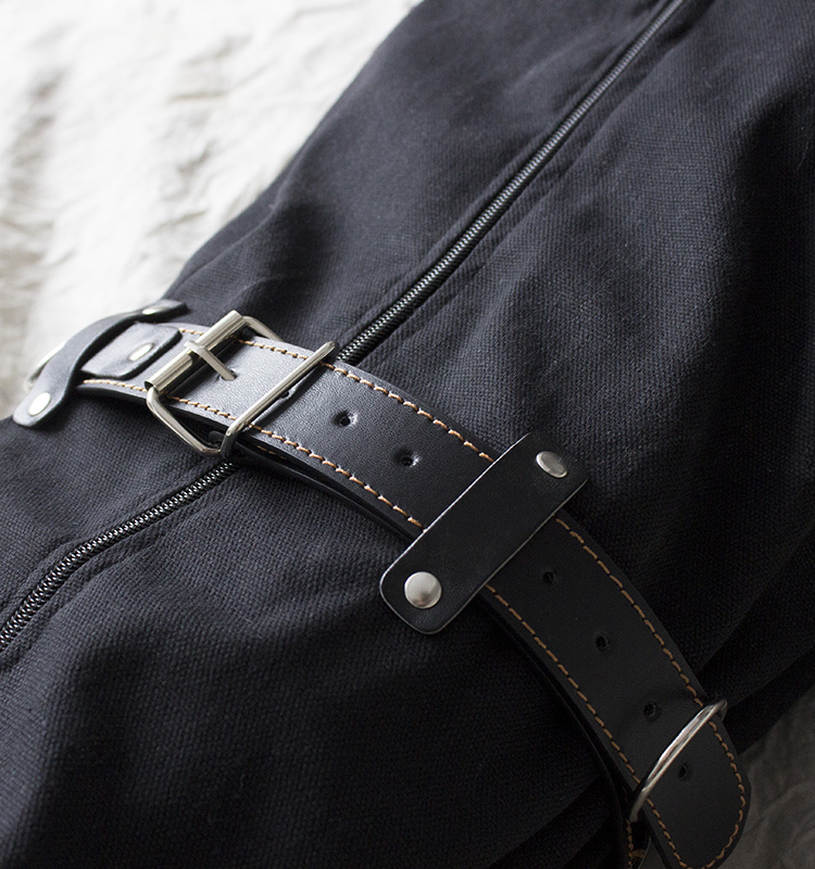 桃色缘帆布款全身限制自缚捆绑束缚睡袋sm情趣用品男女用器具sm夫妻