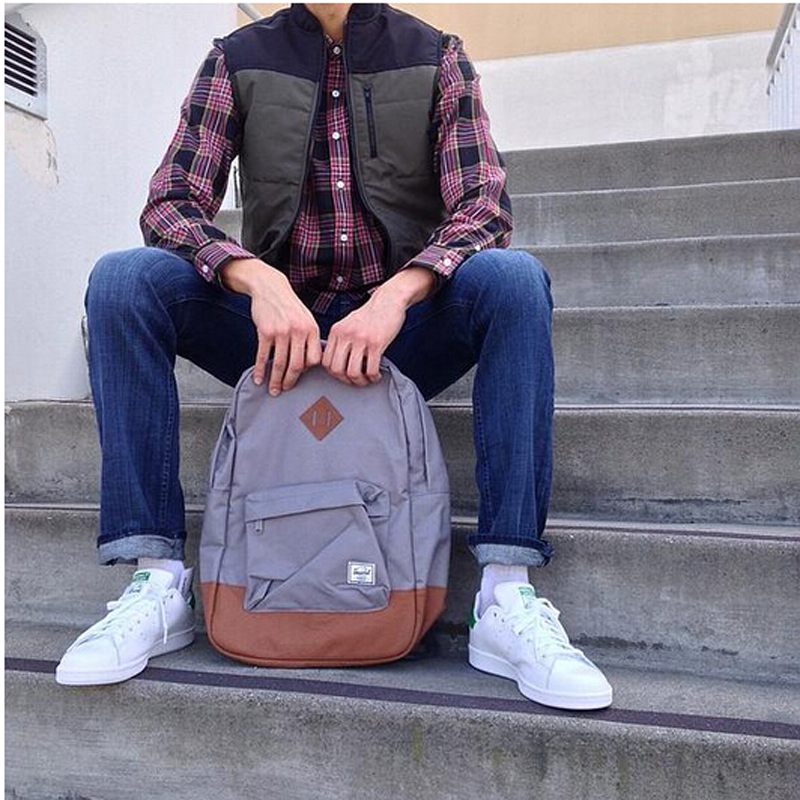 阿迪达斯(adidas) stan smith绿尾贝克汉姆男款系带休闲运动板鞋 更大