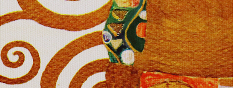图慕 油画餐厅挂画有框画玄关画墙画三联画欧式壁画美式客厅装饰画 满足-金色vck013 64*94cm