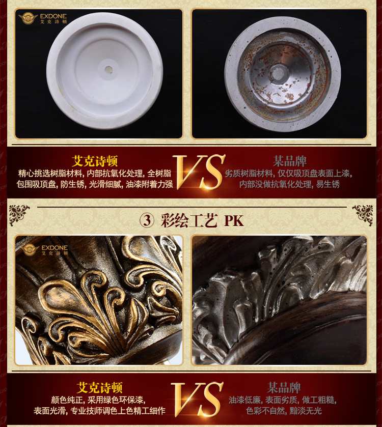 华艺灯饰 欧式吊灯 客厅餐厅卧室书房简约铁艺灯具 艾克诗顿 CH0026 8头