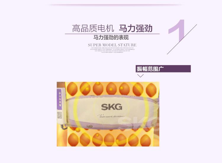 SKG SKG4006甩脂按摩器 减肥按摩腰带 减肥器材懒人运动机 震动抖抖机