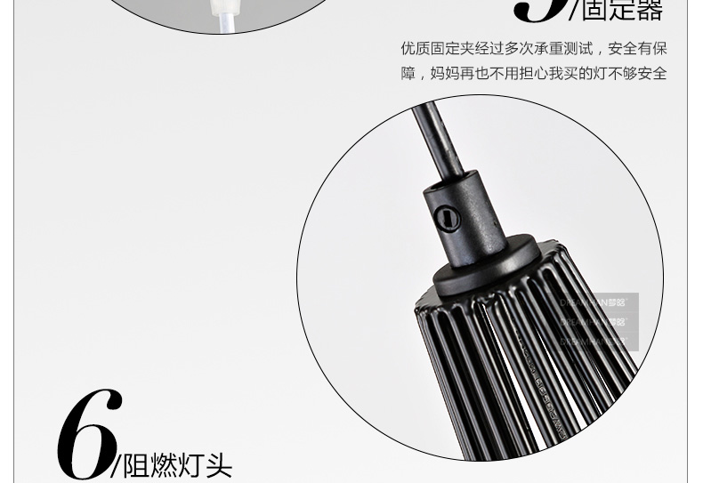 梦晗新古典后现代吧台复古创意灯具客餐厅卧室灯大贵族铁艺鸟笼吊灯8021 A款白色