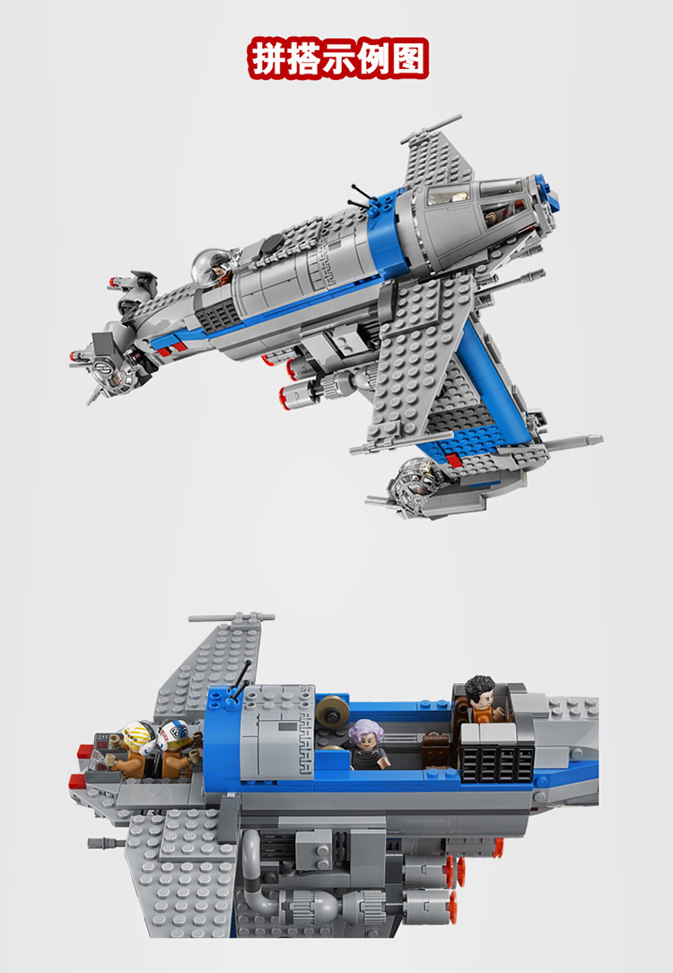 商品选购 乐高(lego) 商品名称:乐高75188 商品编号:5715551 商品毛重