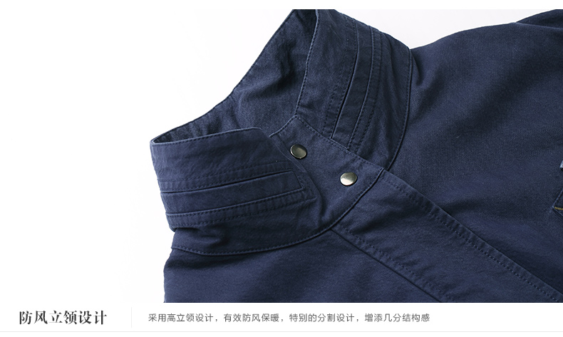
                                        谜底2016新款文艺纯棉风衣外套女中长款5CDW0130 棕绿 XL                