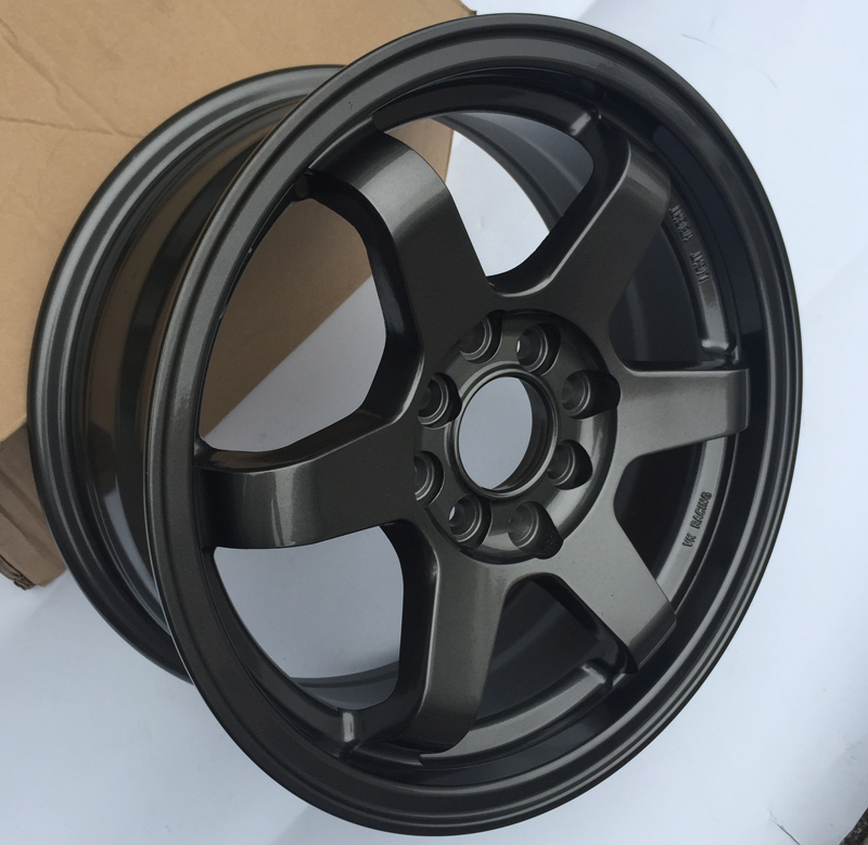 te37汽车改装轮毂141516171819寸铝合金本田飞度思域十代gk5高尔夫r