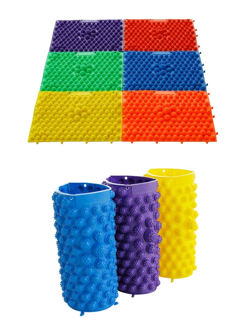 瑜伽健身垫 脚底按摩垫 加大加厚高级趾压板 绿色加长加厚指压板