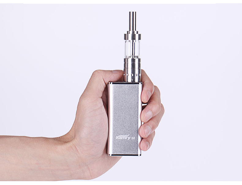凯明瑞大烟雾电子烟套装 可调压戒烟产品 高功率电池仓戒烟器 黑色(单