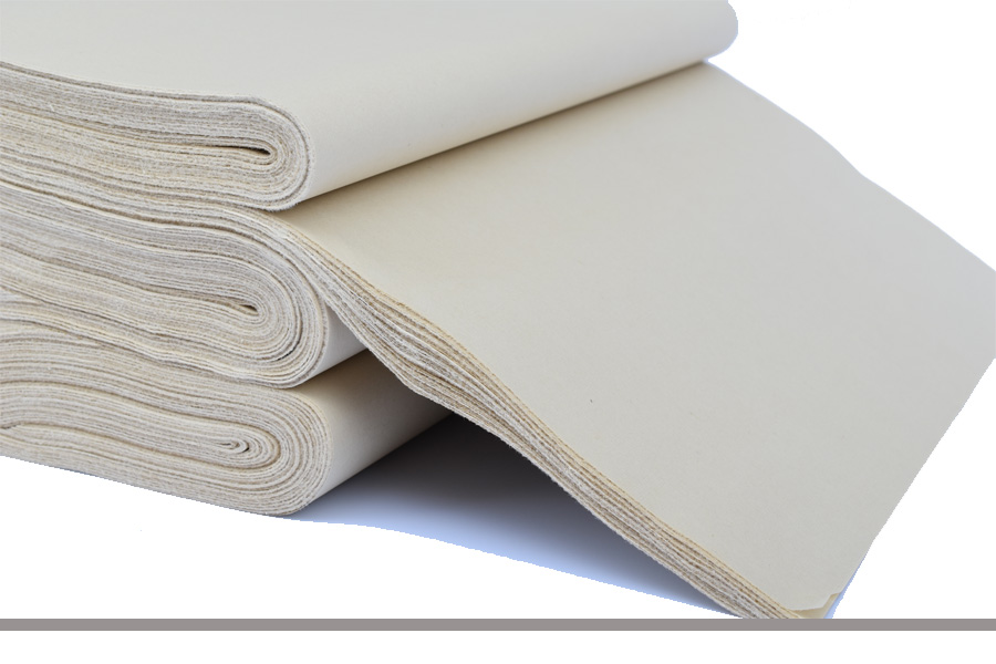 安格里 毛边纸六尺屏宣纸半生半熟仿古毛笔字书法练习纸创作文房四宝