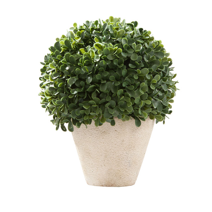 harbor house 人造球形绿植盆景 办公摆件仿真花 105056 105057 大号