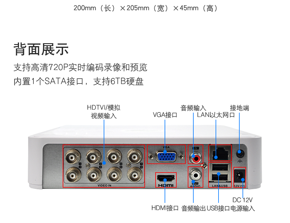 【 正品行货 假一赔十无质量问题不退不换】海康威视ds-7108n-f1(b)