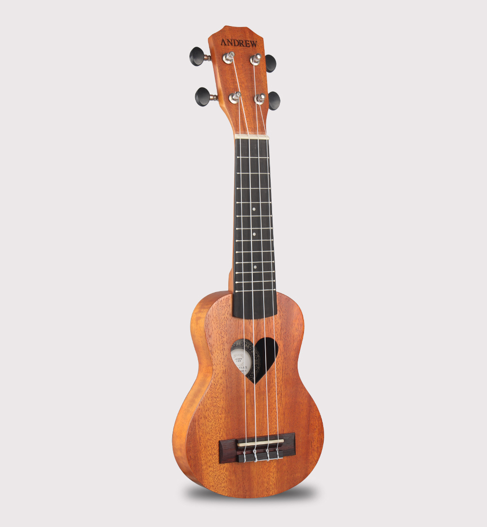 安德鲁(andrew) 17寸安德鲁ukulele尤克里里小孩成人小吉他 17寸橙色