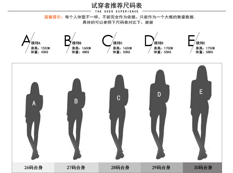 库蕾哈个性时尚补丁磨白弹力修身小脚牛仔裤韩版铅笔女裤(偏小一码） 325蓝色 28码(2尺1腰围)