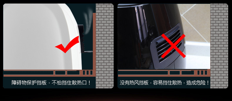 韩国现代无油空气炸锅三代无油炸锅电炸锅家用大容量炸薯条机炸鸡
