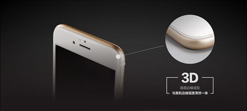 Benks 苹果6s钢化玻璃高清手机贴膜 适用于苹果6s/iPhone6s/6s Plus (0.3mm)钢化背膜-泡芙小姐【5.5英寸】