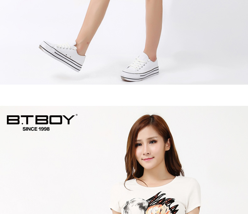 BTBOY/棒球小子 时尚夏装新品女装修身卷边中蓝磨白休闲牛仔短裤 中蓝 28码