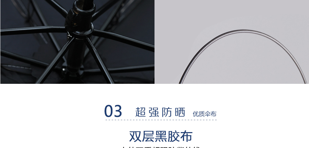 上海故事双层伞女士夏季防晒黑胶遮阳伞创意折叠防紫外线太阳伞二折晴雨伞 紫色