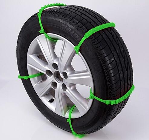 一次性汽车防滑扎带汽车防滑链急用轮胎扎带20条/包 sn0229 桔红色