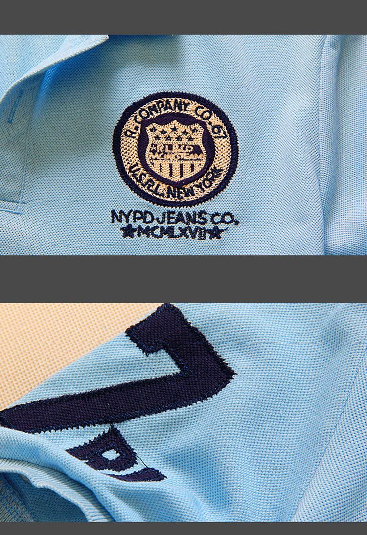 尊首2015夏装上新款设计师 潮牌 男士商务休闲款短袖polo衫男 潮 063