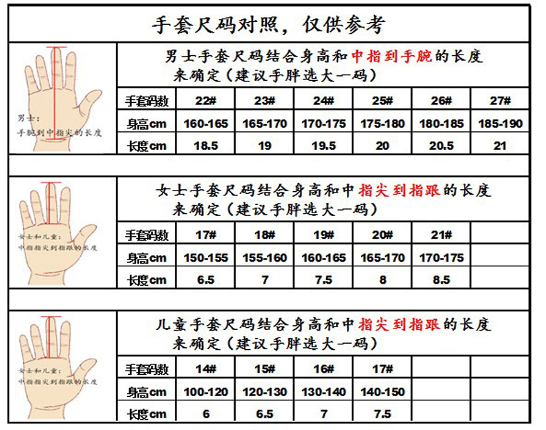 golf练习手套 羊皮防滑透气手套 有双手 黑色 右手 24码