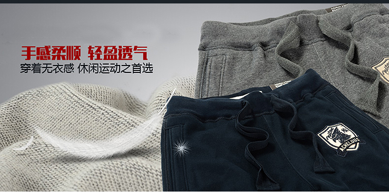 亚龙2016春秋新不加绒薄款显瘦运动裤女AF收脚铅笔裤薄款休闲长裤女卫裤 AF207-01宝蓝 S