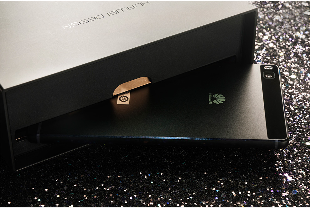 华为 p8高配版 双卡双待手机 64G ROM 流光金   移动/联通双4G  标配版