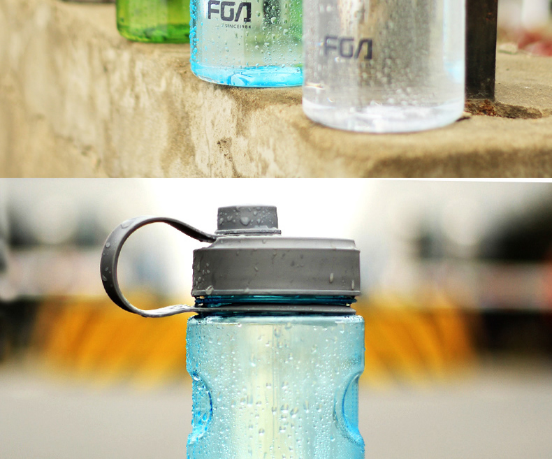 
                                        富光太空杯 户外运动水杯 夏季大容量FS1066水壶塑料茶隔杯子便携 1000ML绿色                