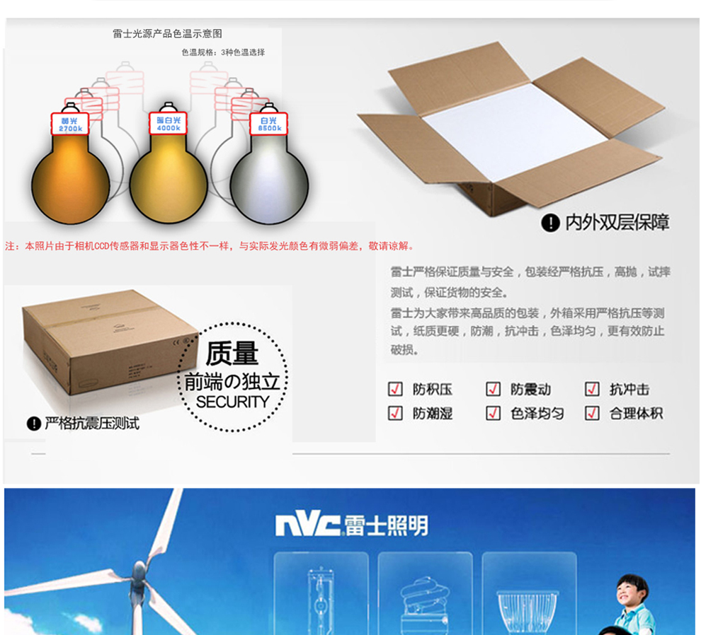 雷士照明NVC 吸顶灯 卧室灯过道走廊阳台 书房灯 亚克力灯具 LED 18W 350*105mm
