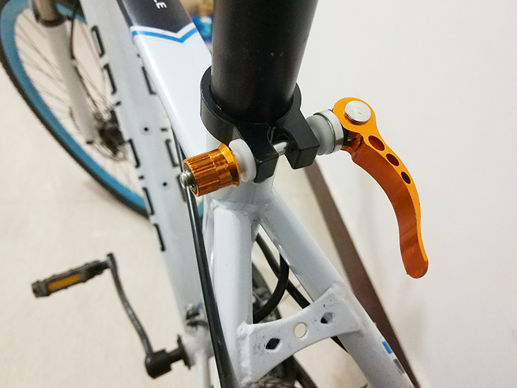 toopre山地车快拆杆折叠自行车坐管快拆夹锁紧螺母鞍座快拆螺丝零配件