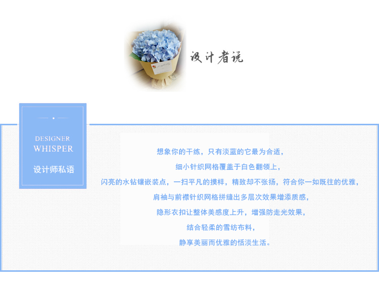 
                                        莎太 蕾丝雪纺衬衫女 2017新款春装打底衫 潮韩版女装气质上衣女长袖职业蓝色衬衣女 蓝色加绒款 XL                