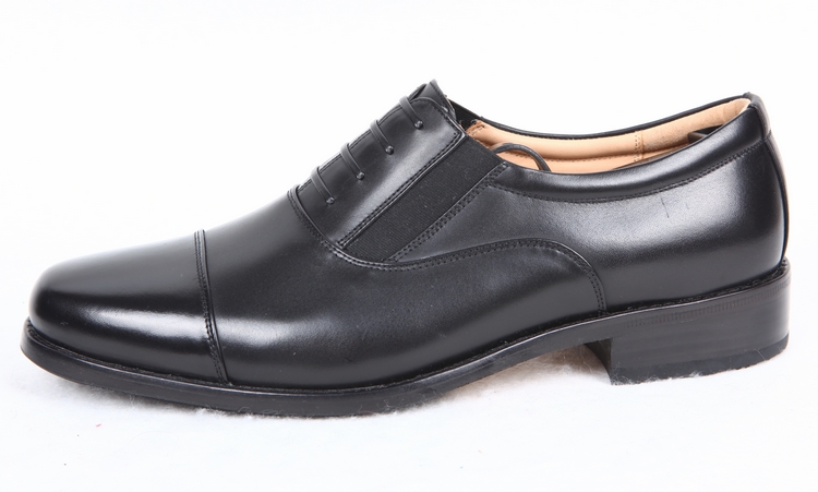 3516厂07a将军皮底皮鞋 军官校尉真皮三接头高档商务正装职业男鞋