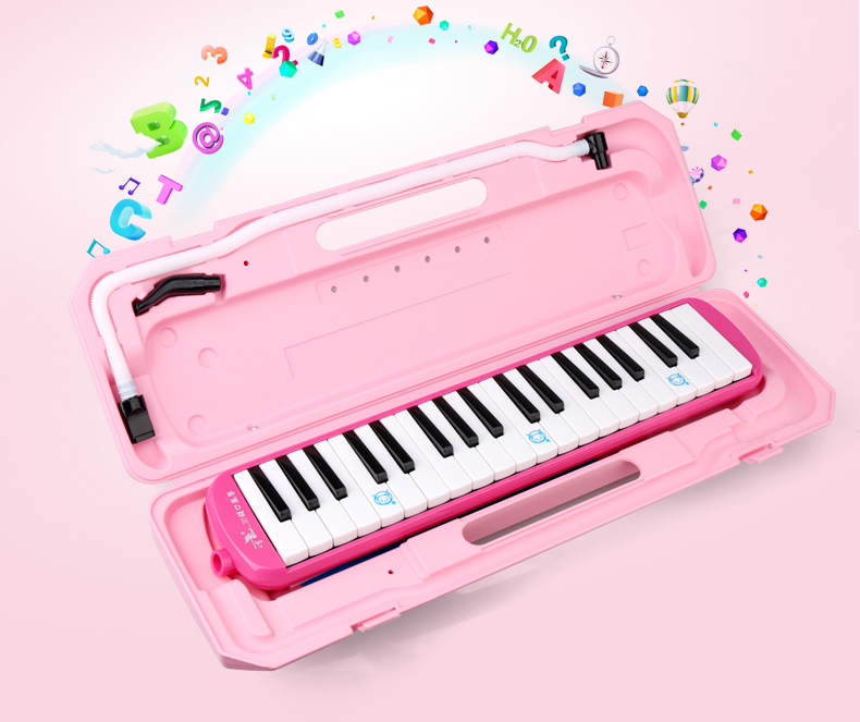 天鹅(swan) 口风琴37键儿童初学成人教学入门口吹琴专业演奏学生37键