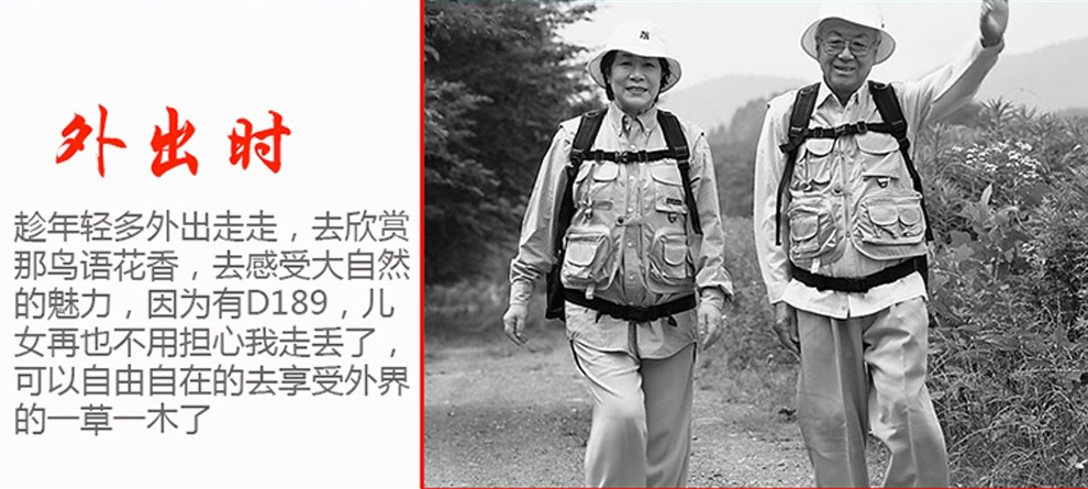 大显（DaXian）D189 移动/联通2G 老人手机 红色 官方标配