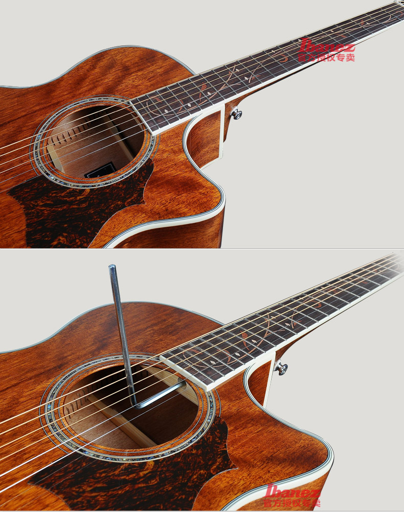 ibanez 日本品牌ibanez依班娜单板民谣电箱吉他ae245电箱民谣木吉他40