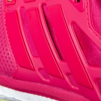 adidas 阿迪达斯 跑步 女子 boost 跑步鞋 荧光玫红 b23158 如图 37